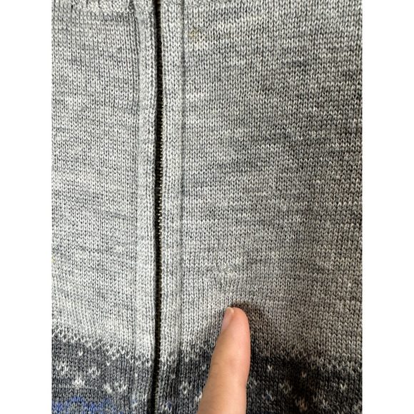 J Crew Vintage Y2K 100% Merino Wool Preppy Holiday Old Money Luxury Sweater M - Picture 4 of 11